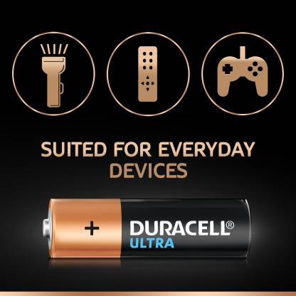 DURACELL Ultra AA Battery  (Pack of 6)