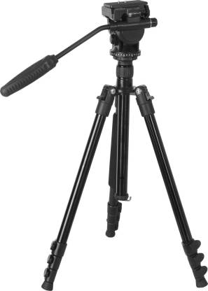 DIGITEK Professional DV Tripod Portable and Sturdy for DV Camera. Maximum Load up to 8Kgs (DTR-545VD) Tripod  (Black, Supports Up to 8000 g)