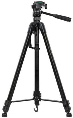 DIGITEK DTR 550LT Tripod  (Black & Silver, Supports Up to 3000 g)