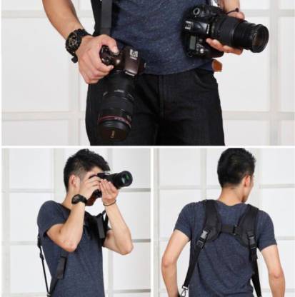 American Sia Doblue Shoulder Belt Strap For All DSLR Camera 