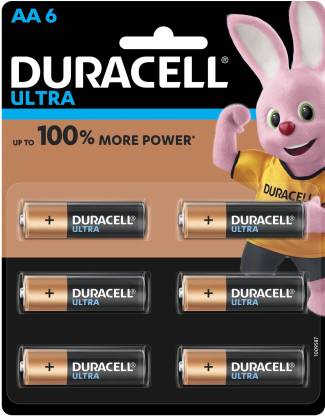 DURACELL Ultra AA Battery  (Pack of 6)