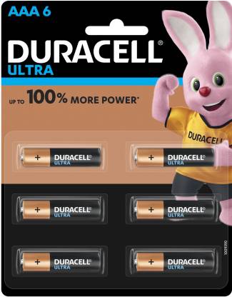 DURACELL Ultra AAA Battery  (Pack of 6)