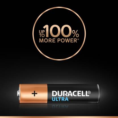 DURACELL Ultra AAA 4 Battery  (Pack of 4)