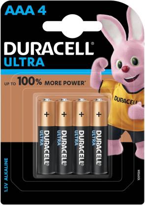 DURACELL Ultra AAA 4 Battery  (Pack of 4)